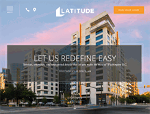 Tablet Screenshot of livewithlatitude.com